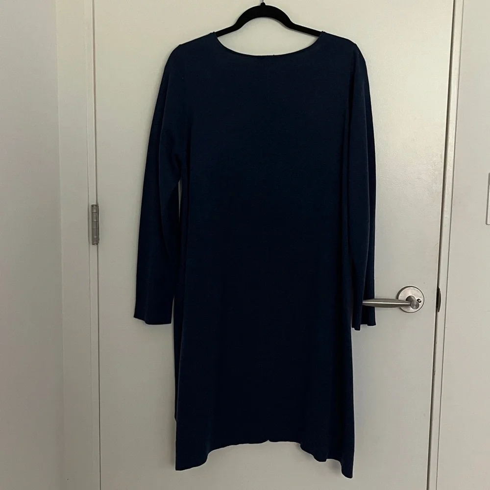 Eileen Fisher Sweater Dress in blue - Picture 5 of 8